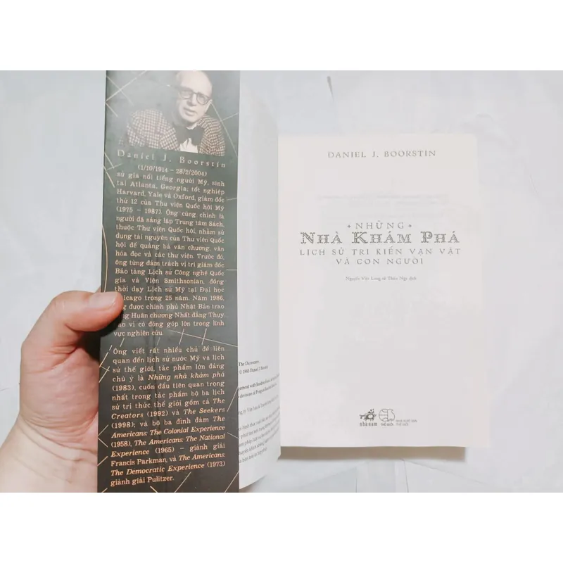 Những Nhà Khám Phá - Lịch Sử Tri Kiến Vạn Vật Và Con Người - Daniel J. Boorstin 726645