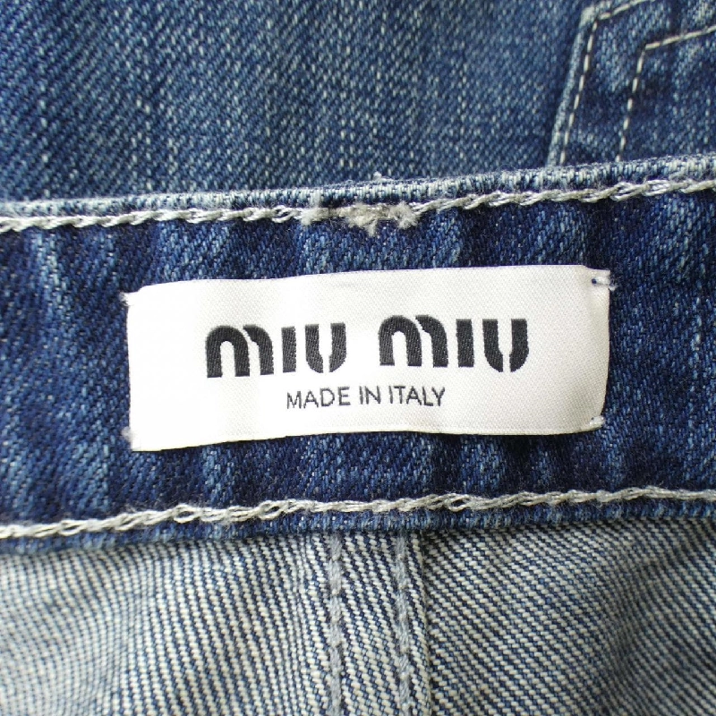 【Khuyến mãi】Quần jeans MIU MIU 655723