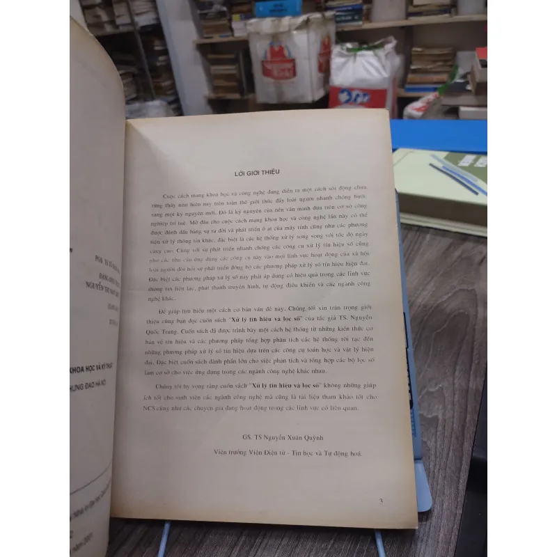 Sách: Xử lý tín hiệu và lọc số (2 tập) - TG: Nguyễn Quốc Trung (KT) 744963