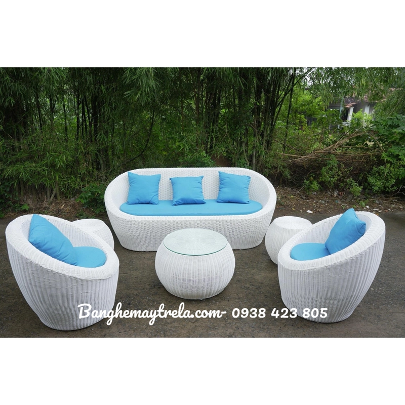 Sofa sò mây nhựa giá rẻ 472546
