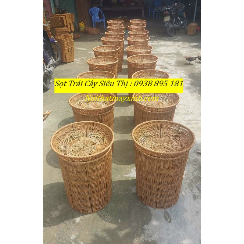 Sọt mây đựng trái cây siêu thị go 383970