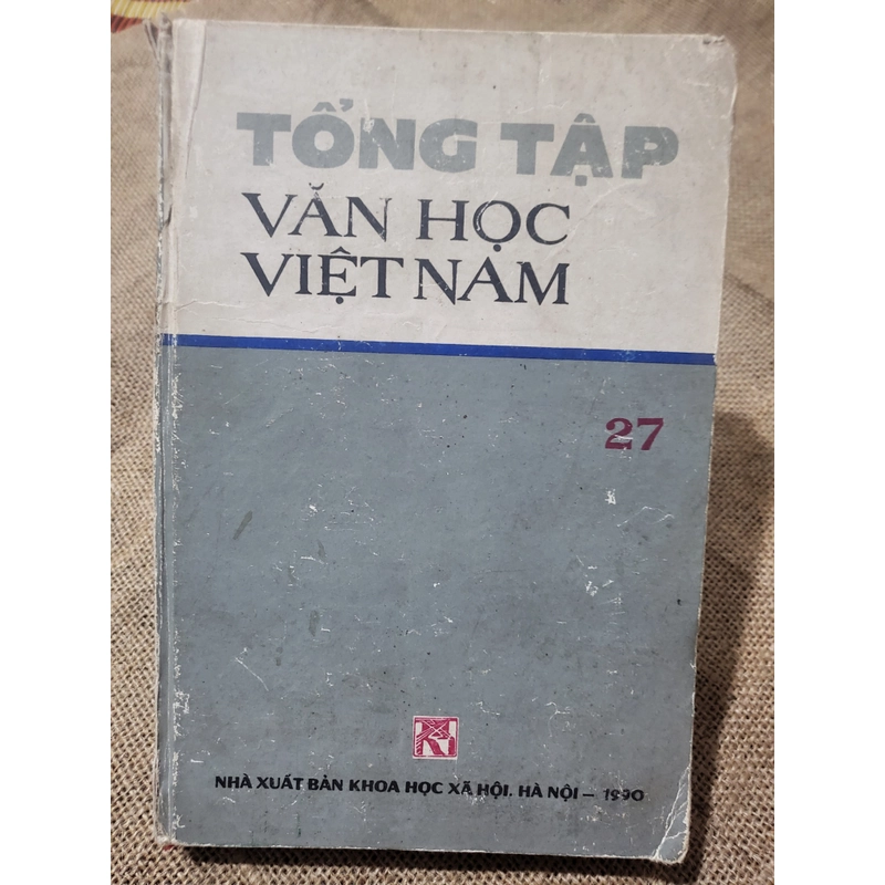 Tổng tập văn học Việt Nam tập 27 _ sách khổ lớn bìa cứng 328129