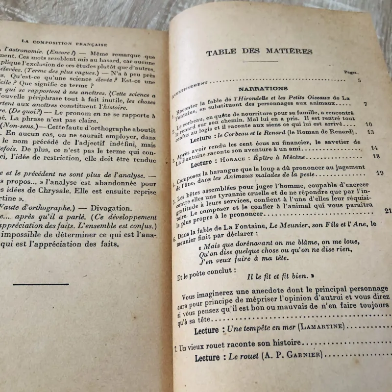 LA COMPOSITION FRANÇAISE – DES GRANGES & MAGUELONNE 971150