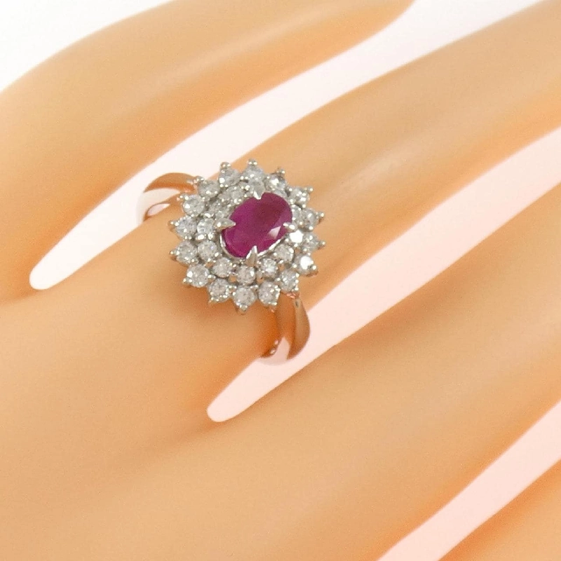 Nhẫn Ruby PT850 0.79CT - Hàng hiệu Chính hãng 850810