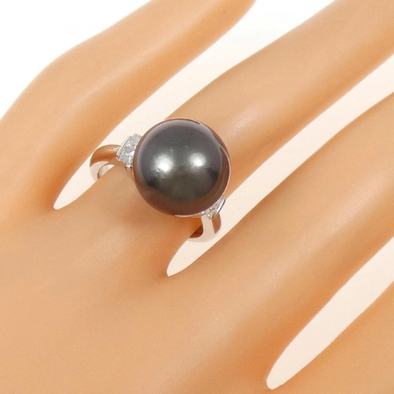 Nhẫn ngọc trai đen PT900 12.1mm 667245