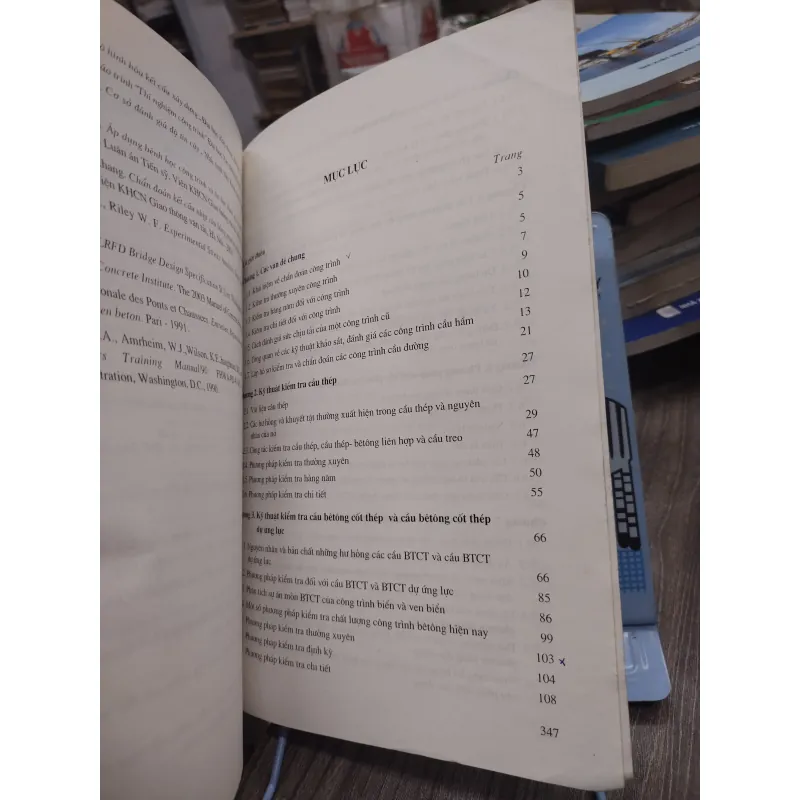 Sách: Chuẩn đoán công trình cầu - TG: Nguyễn Viết Trung (KT) 738591