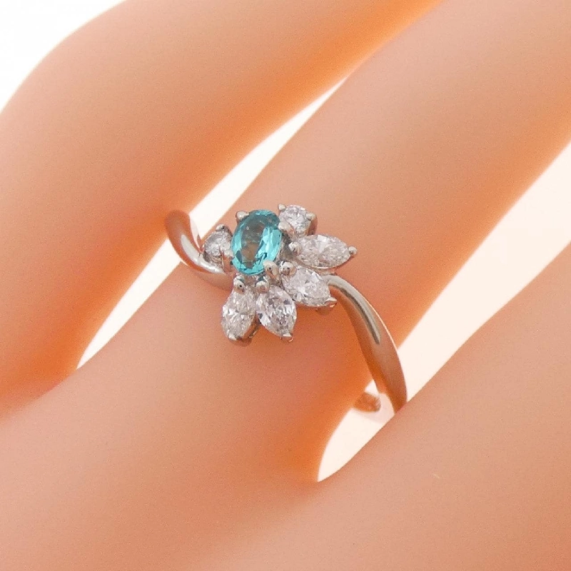 Nhẫn Paraiba Tourmaline PT900 0.15CT 667941