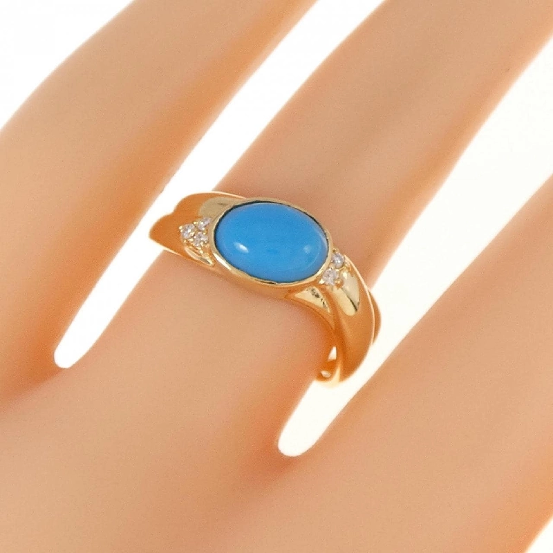 Nhẫn Turquoise K18YG 672575