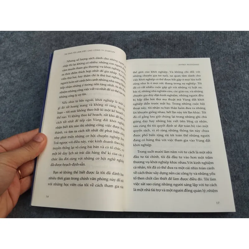 TẠI SAO TÔI LÀM VIỆC CHO CÔNG TY STARTUP? 937249