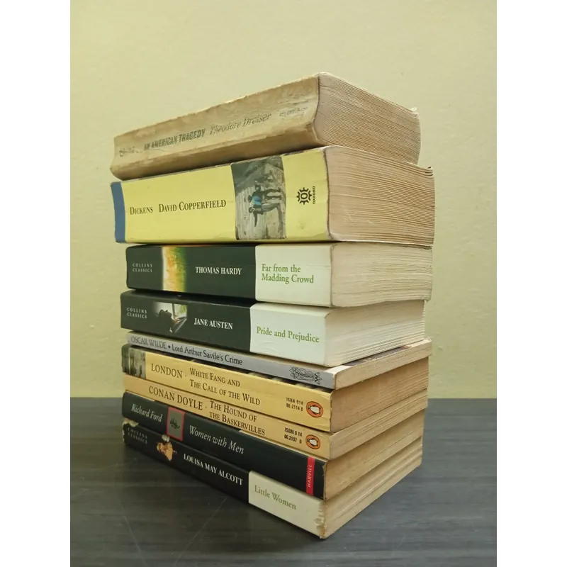 Set ngoại văn tiếng Anh, english book set, tiểu thuyết  592227