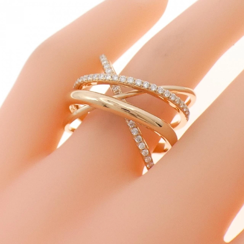 Nhẫn kim cương 750PG 0.39CT - Hàng hiệu Authentic 850854