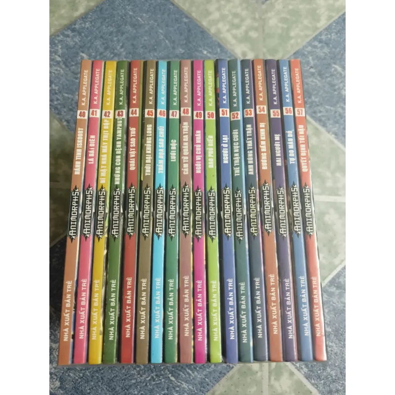 Truyện Animorphs Người Hóa Thú ( trọn bộ 70 tập) - K. A. Applegate 562692