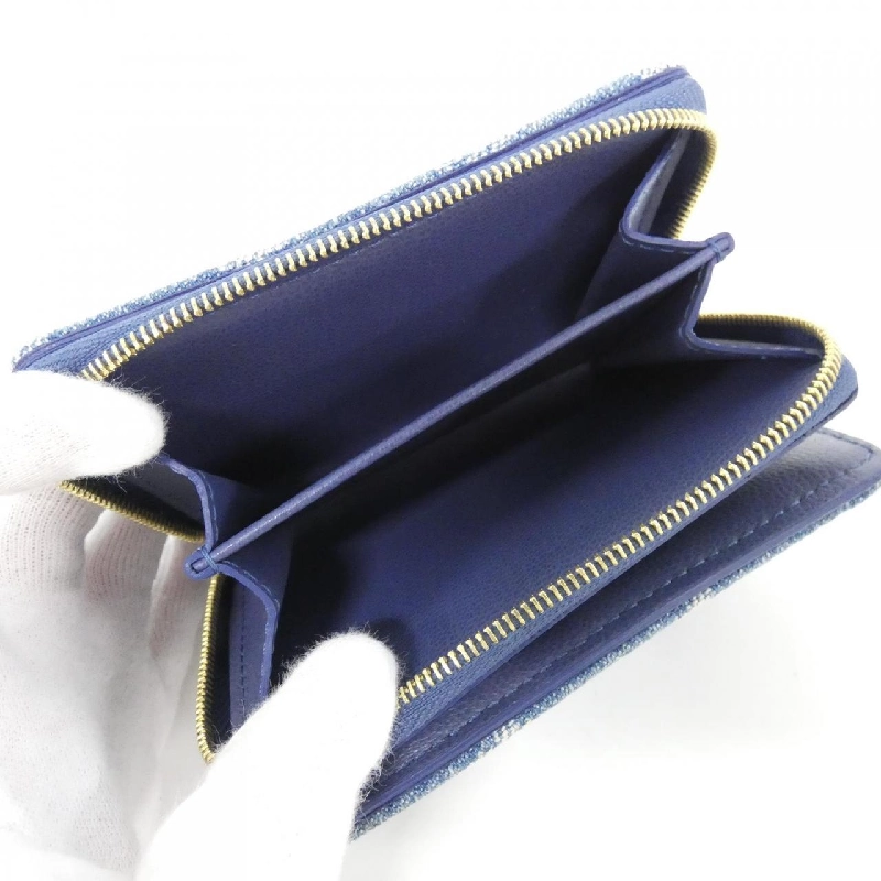 Louis Vuitton LV Remix (Monogram Denim) Portefeuille Rue M83160 Ví - Hàng hiệu Authentic 770393