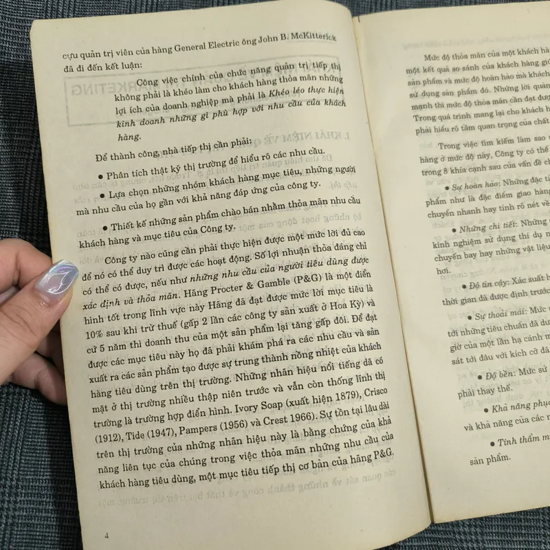 Quản trị Marketing (Marketing Management) - Đại học Mở - Vũ Thế Phú - Năm 1996 606318