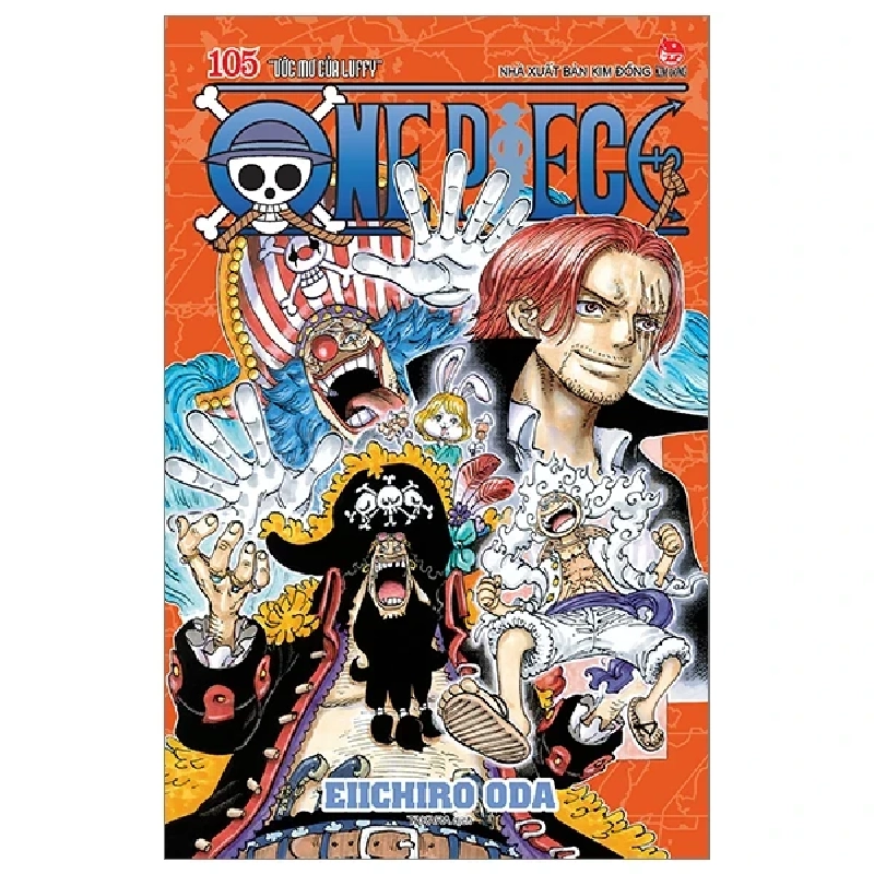 One Piece - Tập 105: “Ước Mơ Của Luffy” - Bản Bìa Áo - Eiichiro Oda 452587