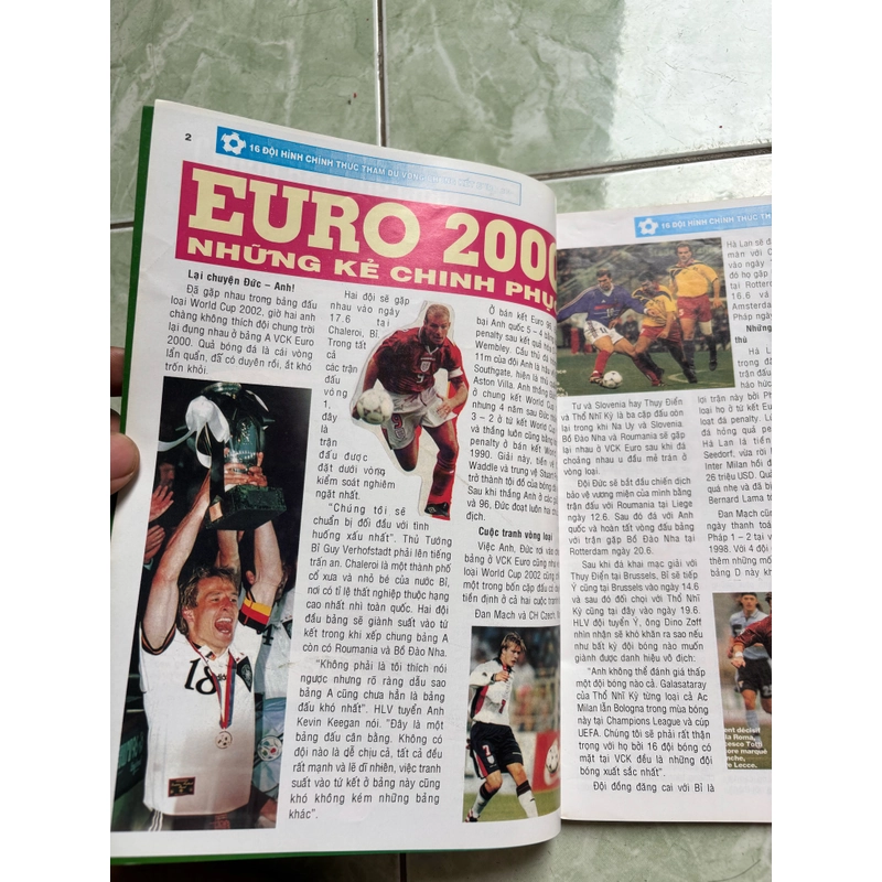 Tạp chí đội hình và ngôi sao Vòng chung kết EURO 2000  476279