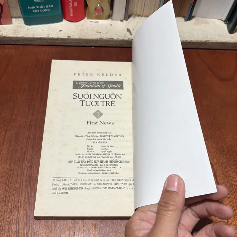 II Sức Khỏe: Suối Nguồn Tươi Trẻ (Tập 1) Peter Kelter - 2016 786857