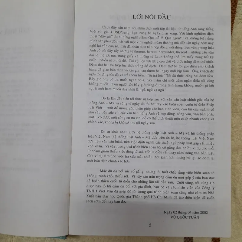 Từ điển Pháp luật Anh Việt 567604