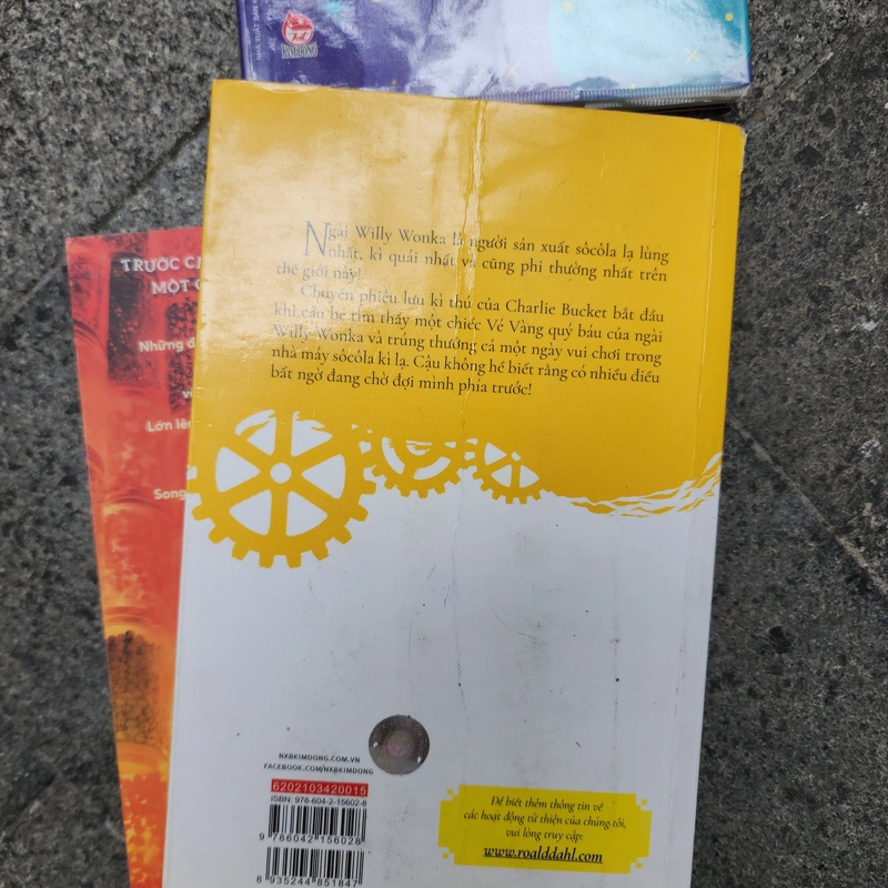 Combo 3 quyển Charlie và nhà máy socola của Roald Dahl 534480
