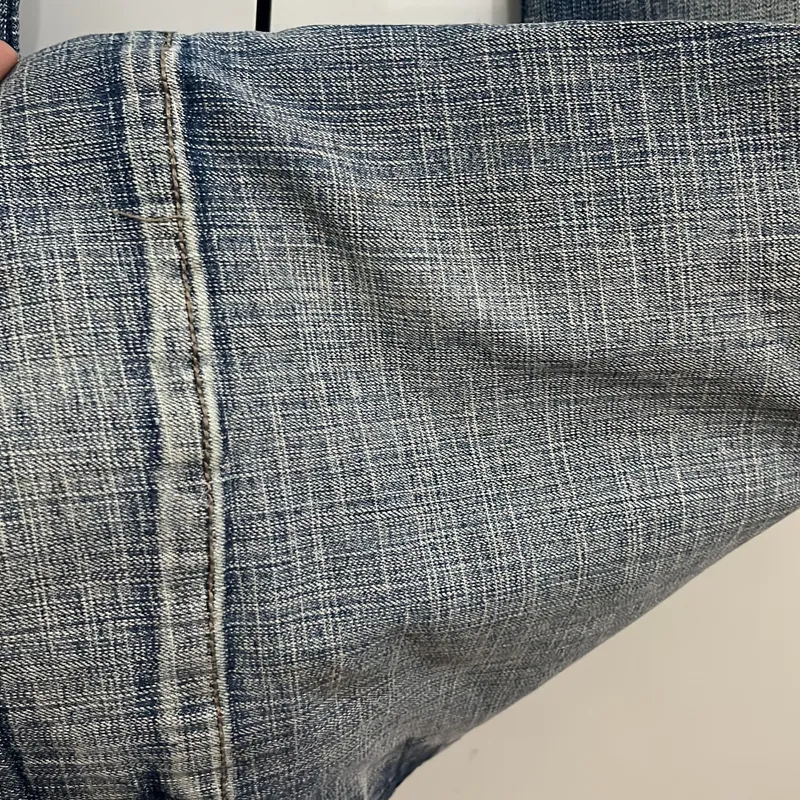 Quần jean Alex- nữ lưng trễ ống rộng 56- lưng 70-dài 90.Hàng xách tay từ Mỹ. Chưa sử dụng 565185