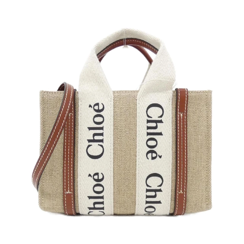 【Sản phẩm mới】Chloé Woody Mini Tote CHC22AP237 I26 Túi 609042