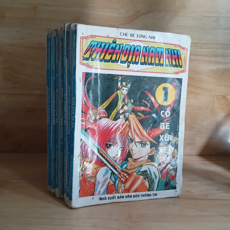Truyện Tranh Thiên Địa Nam Nhi - Xb 1999 (Bộ 10 Tập) 689876