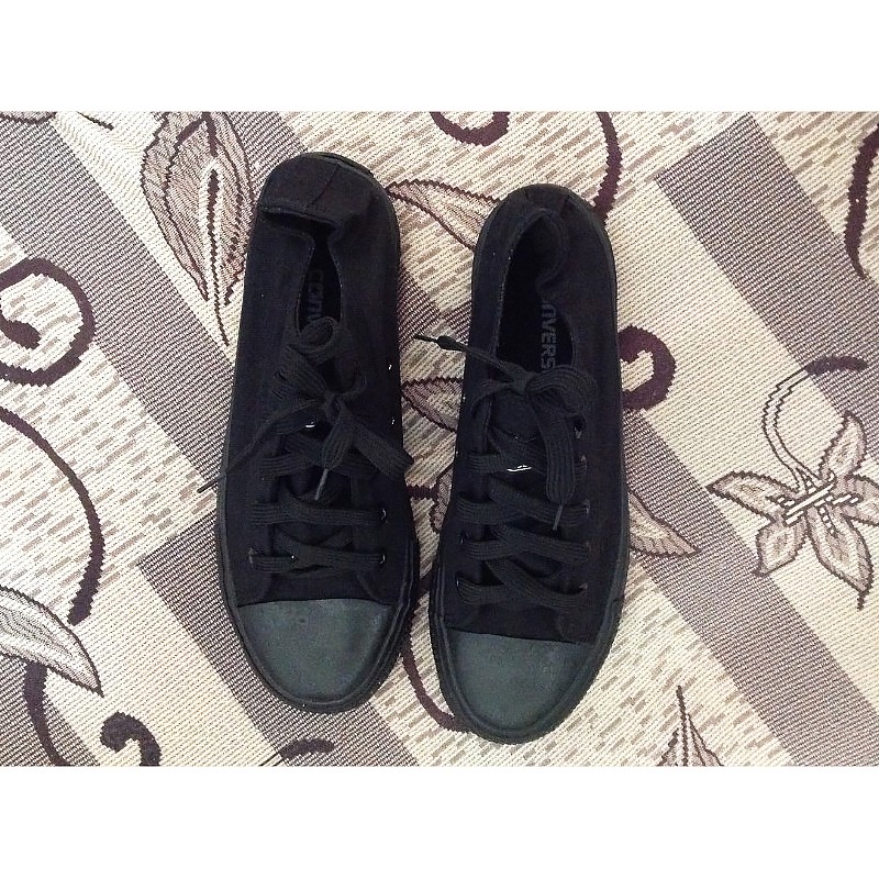 Giày  đen full cổ ngắn (Size 39) 17523