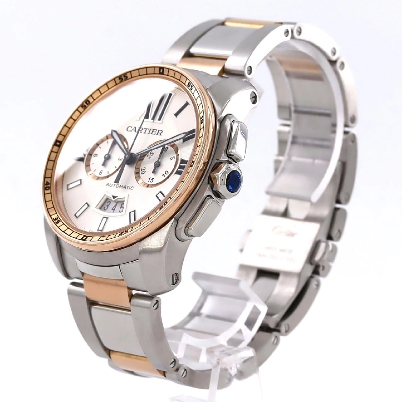 Cartier Calibre de Cartier Chrono PG Combi W7100042 SSxPG Automatic - Hàng hiệu Chính hãng 881413