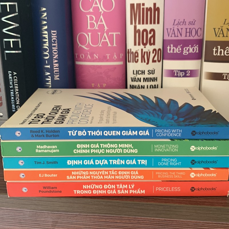 Sách Kinh Doanh:  Combo 5 quyển định giá - Mới 95% 149293