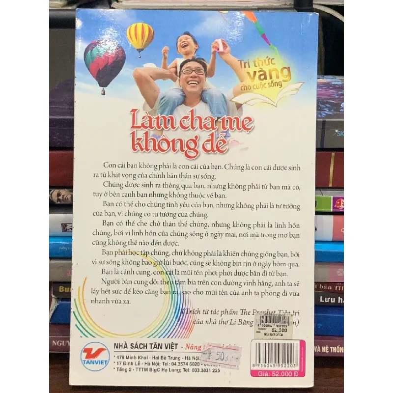 Làm cha mẹ không dễ – TS Bùi Thị Thiên Thai (biên soạn) 560103