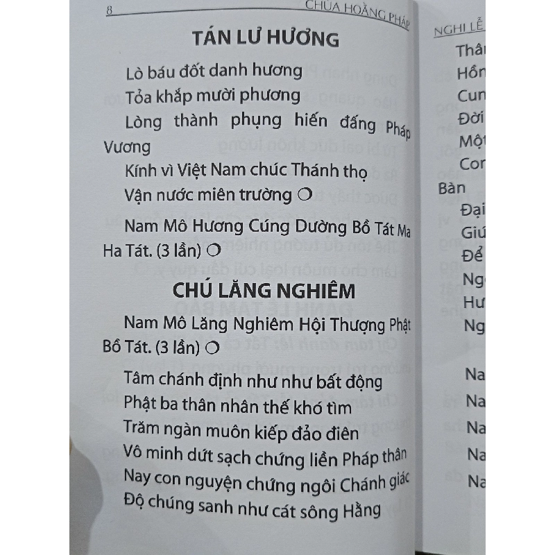Nghi lễ hằng ngày - Chùa Hoằng Pháp 786908