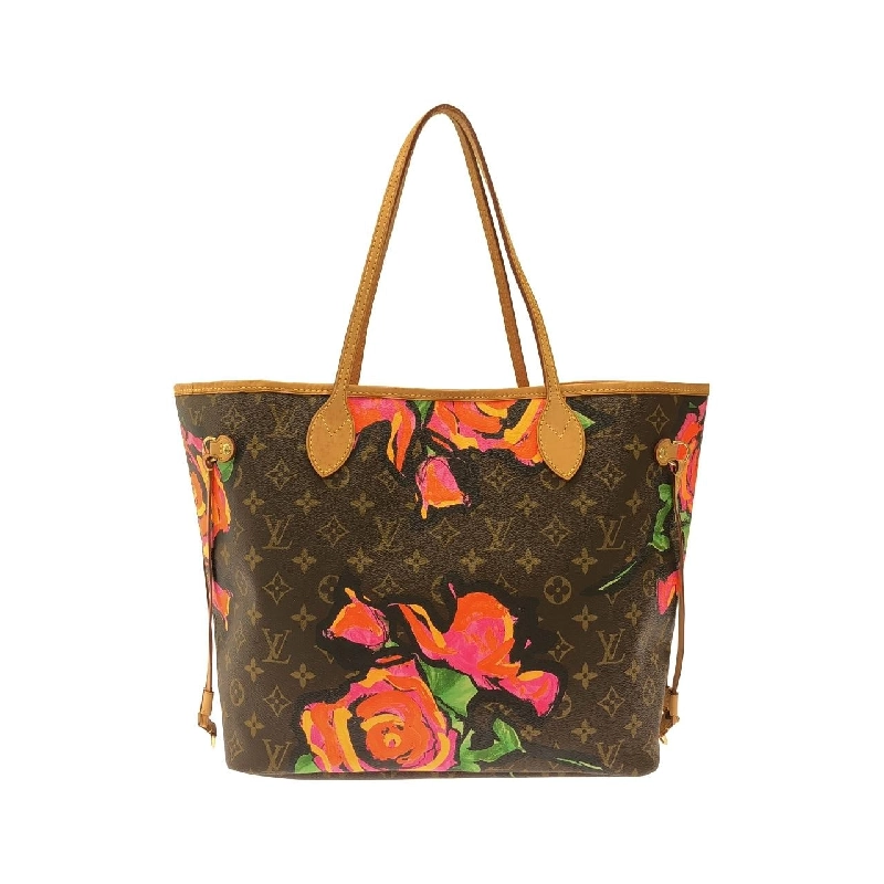 Túi xách Louis Vuitton Monogram Rose (Stephen Sprouse) Neverfull MM M48613 - Hàng hiệu Chính hãng 764147
