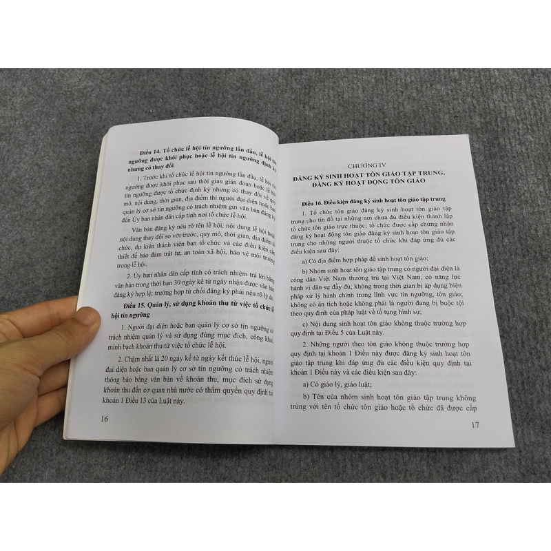 LUẬT TÍN NGƯỠNG, TÔN GIÁO 495390