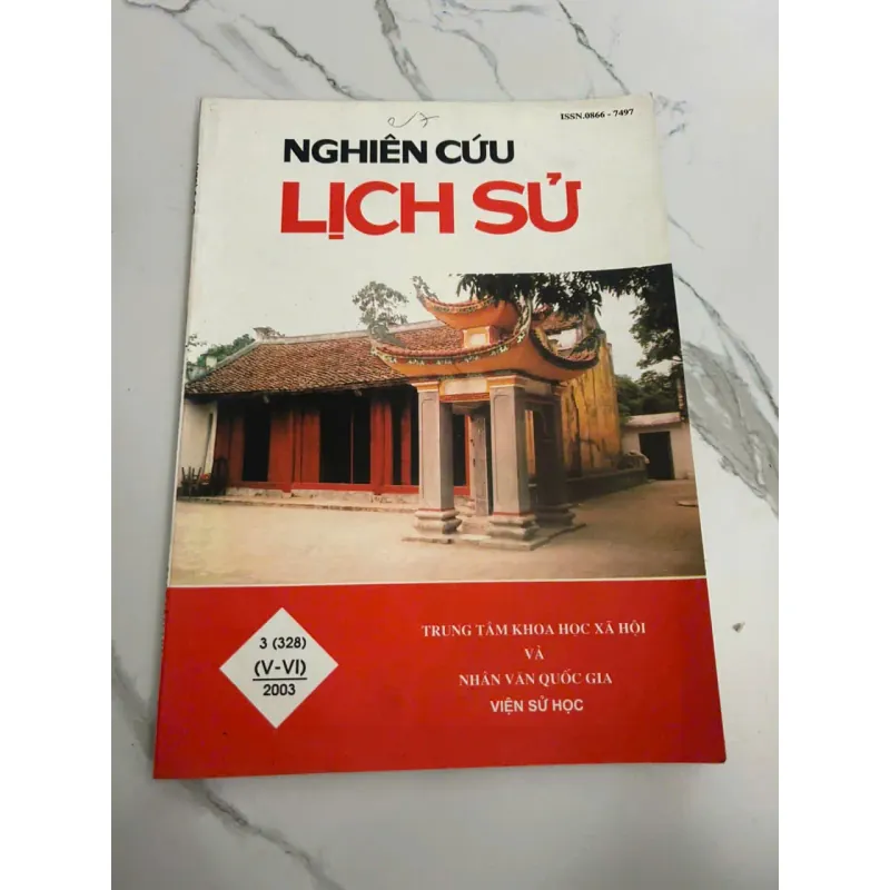 Tạp chí Nghiên cứu Lịch sử - Số 3 (328) - Tháng 5-6/2003 703368