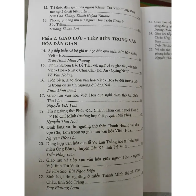 VĂN HOÁ DÂN GIAN VÀ GIAO LƯU XUYÊN VĂN HOÁ Ở ĐÔNG Á - VĂN HÓA DÂN GIAN: CHO HẠT NẢY MẦM 976757