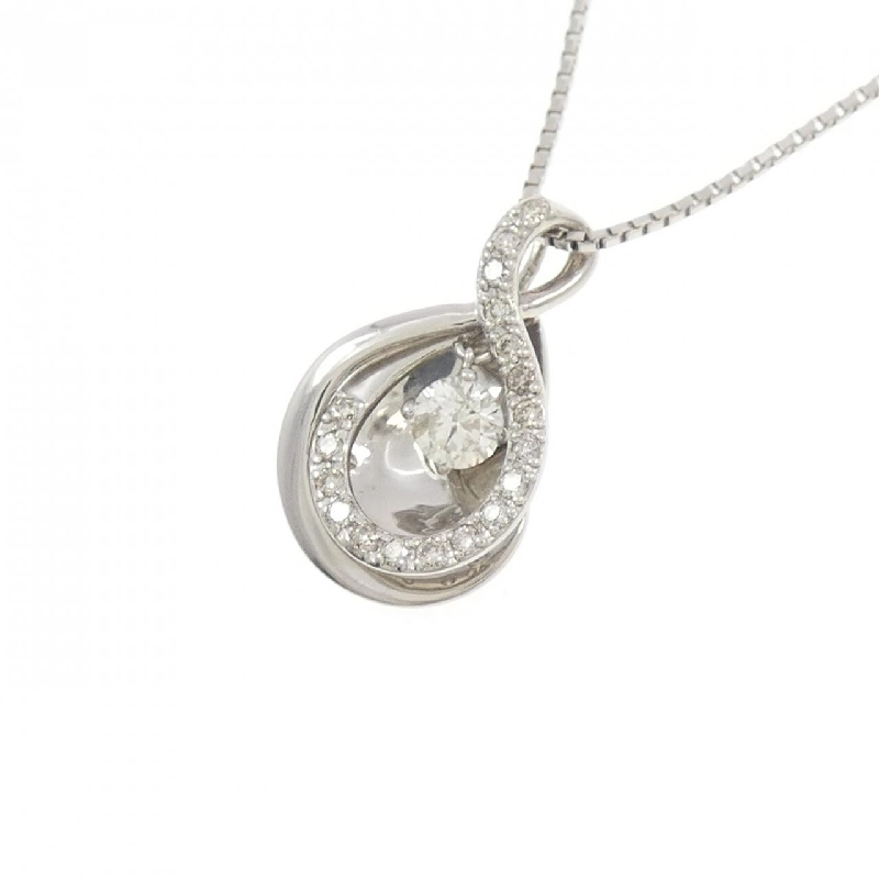 Dây chuyền kim cương PT900/PT850 0.13CT - Hàng hiệu Authentic 859013