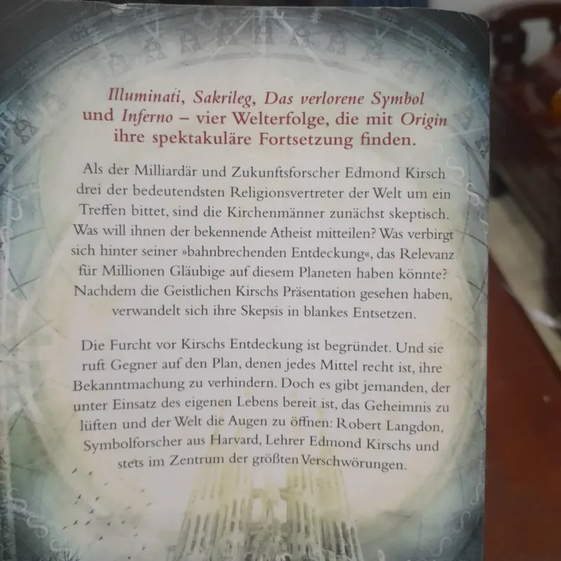 Dan Brown - ORIGIN THRILLER 1037054