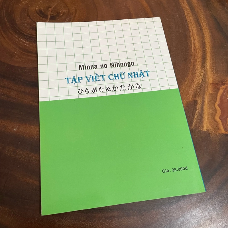 [Sách Mới 100%] - II Tập Viết Chữ Nhật - Minna no Nihongo 461965