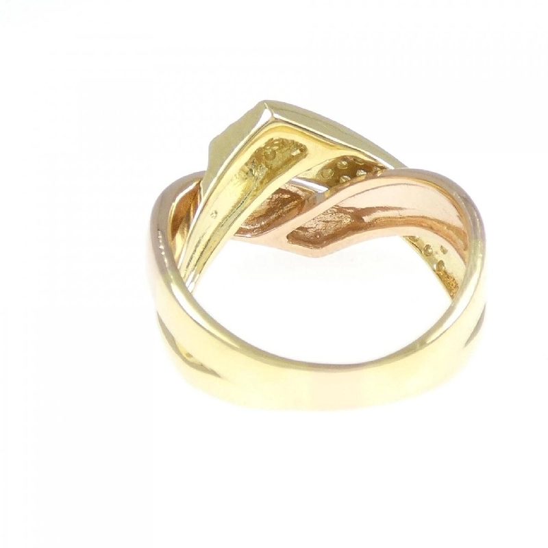 Nhẫn kim cương Pavé K18YG/K18PG 0.30CT 670358