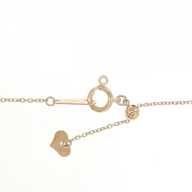 K18PG Mặt trăng Kim cương Dây chuyền 0.33CT - Hàng hiệu Chính hãng 859486