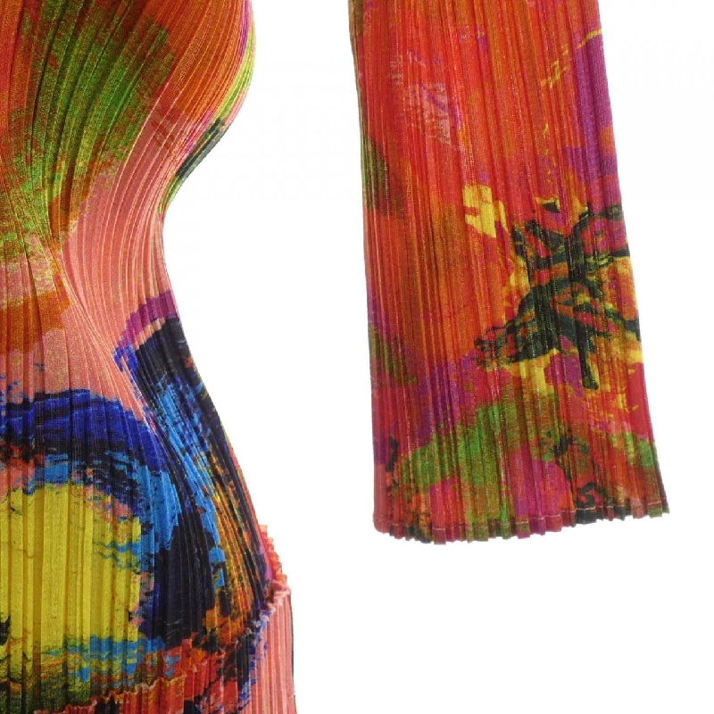 Pleats Please 2006 Hoa PP61-JK752 7561044 Áo - Hàng hiệu Chính hãng 812896