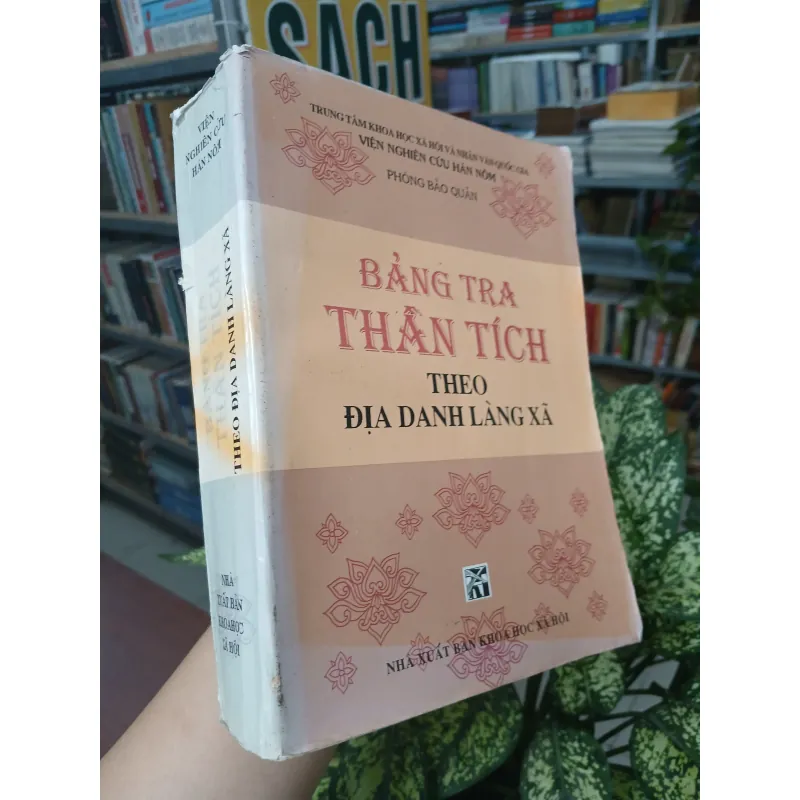 BẢNG TRA THẦN TÍCH THEO ĐỊA DANH LÀNG XÃ - NGUYỄN THỊ PHƯỢNG chủ biên 755702