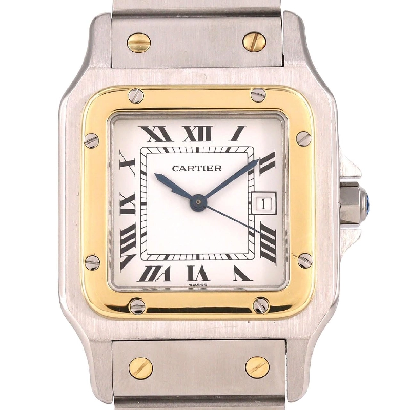 Cartier Santos LM Combi SSxYG Automatic - Hàng hiệu Chính hãng 878830