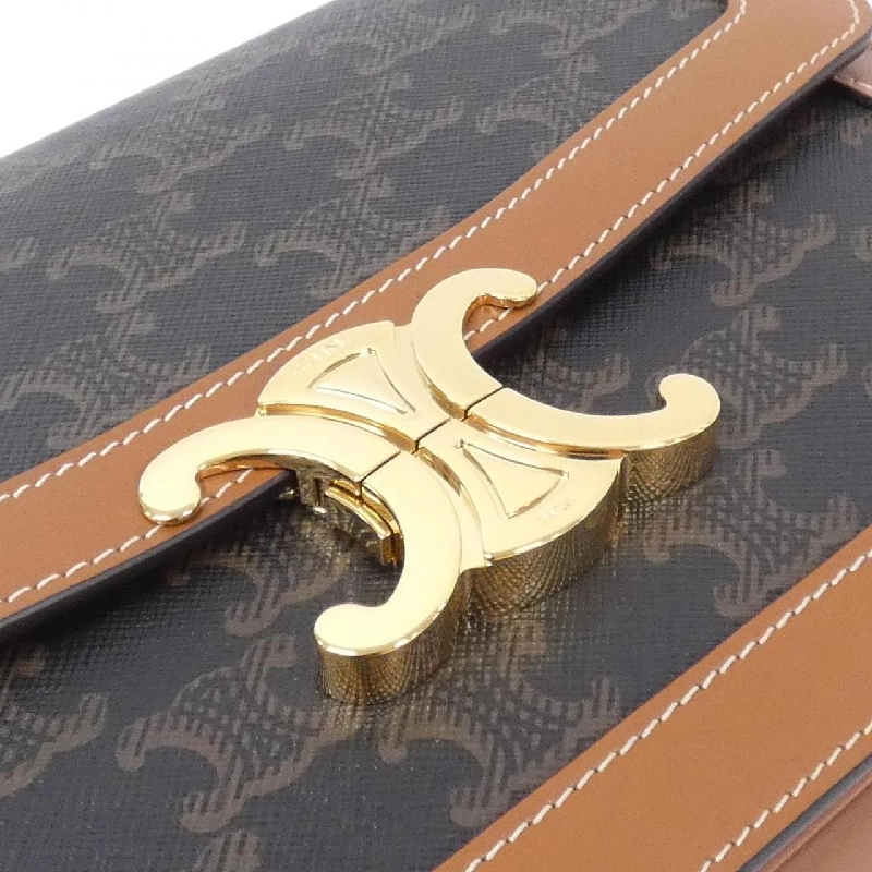 【Sản phẩm mới】Celine CLASSIC TRIOMPHE 191242BZ4 Túi đeo vai 613662