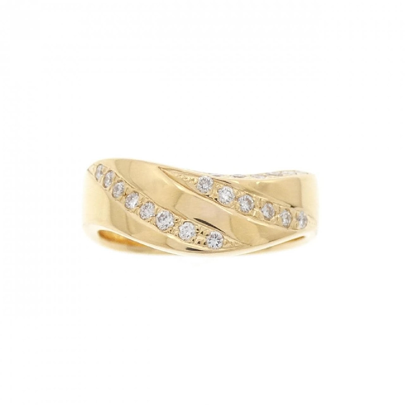 Nhẫn kim cương K18YG 0.18CT 669016