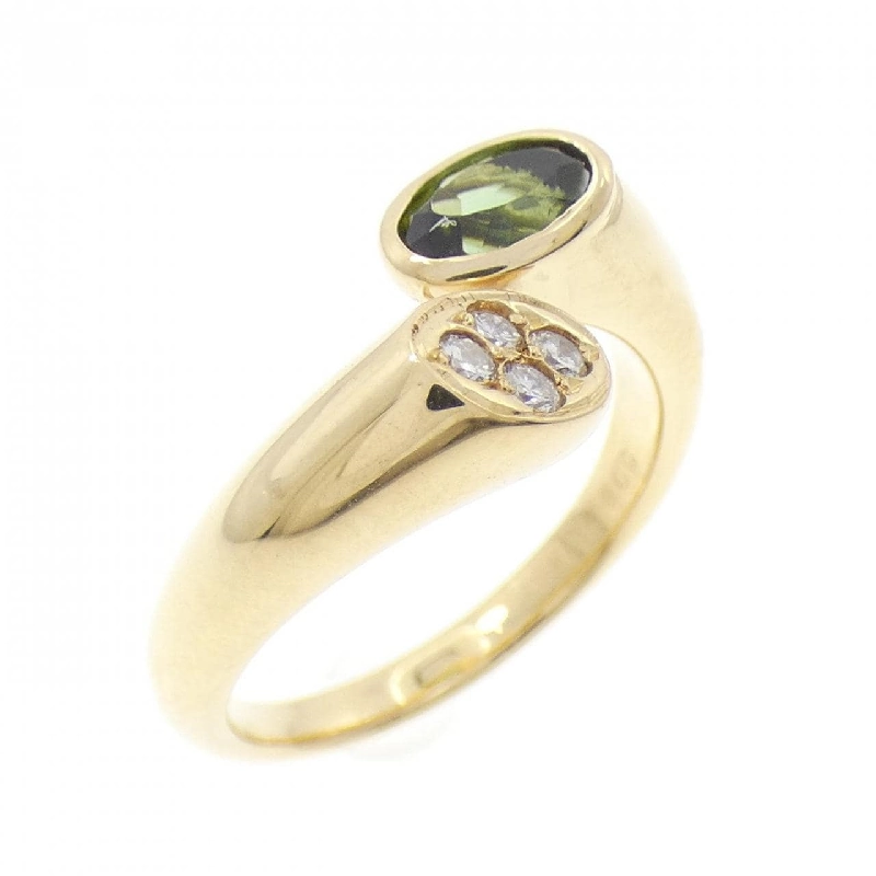 Nhẫn Tourmaline K18YG - Hàng hiệu Chính hãng 849008