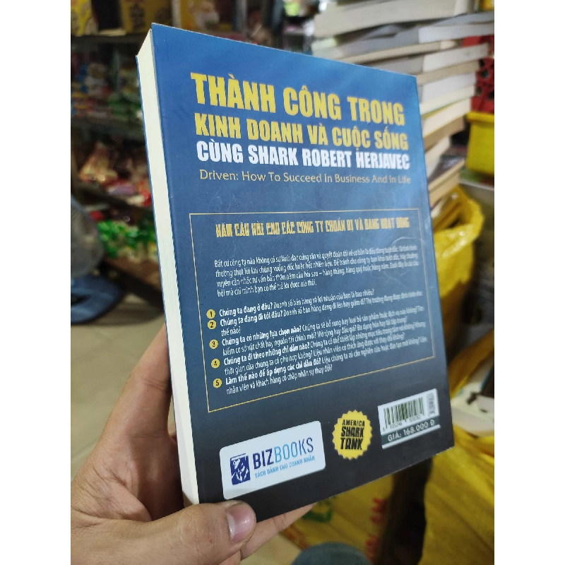 [59K/kg] America Shark Tank - Thành công trong kinh doanh và cuộc sống cùng Shark Robert HerjavecHCM01/03 365011