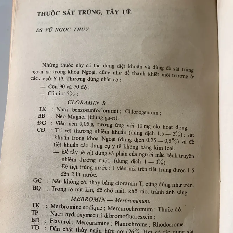 Hướng dẫn sử dụng thuốc, Bộ Y tế 709455