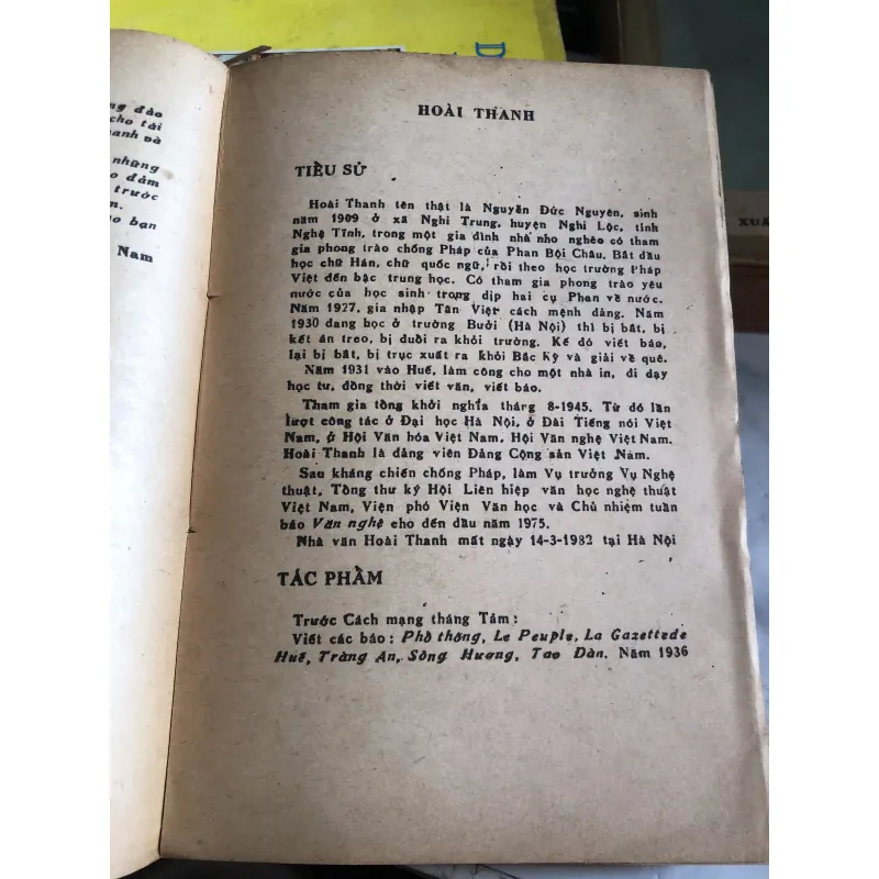 Thi nhân Việt Nam 1932-1941 - Hoài Thanh Hoài Chân 1006386