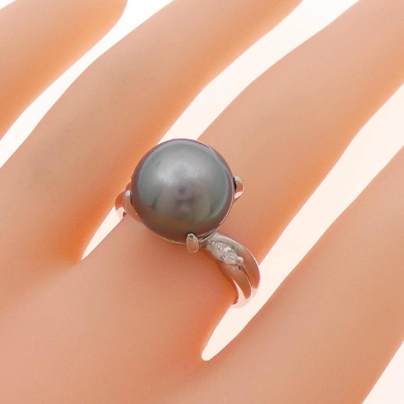 Nhẫn ngọc trai đen PT900 11.4mm - Hàng hiệu Chính hãng 849018
